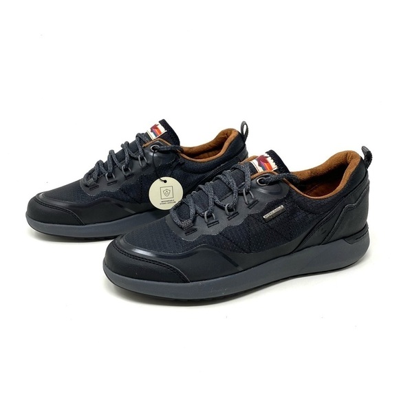 Cobb Hill WOMEN'S SKYLAR WATERPROOF LOW LACE-UP SNEAKER Black - Picture 2 of 8